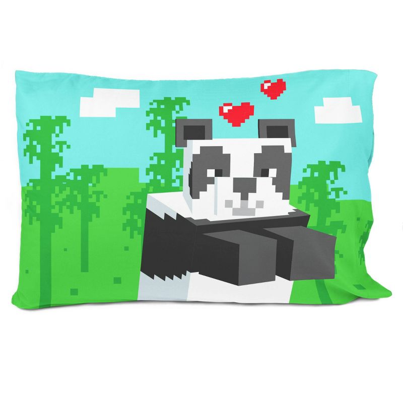 Minecraft Beautiful Day Kids&#39; Pillowcase, 5 of 6
