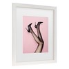 Trademark Fine Art - 1x Studio III Kick Up Your Heels 02 Matted Framed Art - 3 of 4