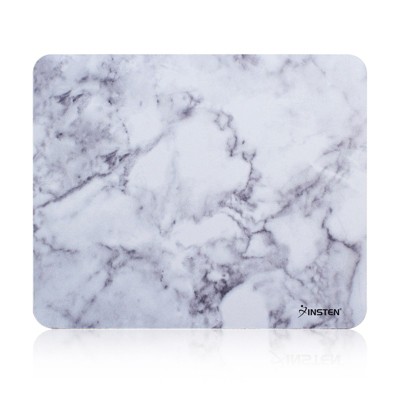 Insten Marble Design Mouse Pad - Anti-Slip & Waterproof Mat for Wired/Wireless Gaming Computer Mouse, 8.6 x 7 in.