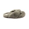 Women's Faux Fur Flip Flop - solei sea - 2 of 4