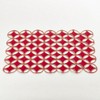 Saro Lifestyle Dining Placemat With Christmas Tree Cutwork (Set of 4), 14"x20", Red - image 2 of 3