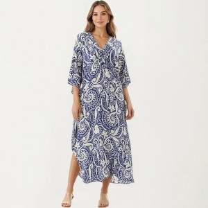womens navy blue maxi dress Sutton Maxi Dress main image 1
