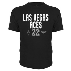 WNBA Las Vegas Aces A'ja Wilson #22 Adult T-Shirt - 1 of 3
