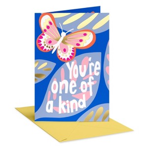 Carlton Cards Thinking of You Card for Friends Butterfly and Leaves - 1 of 3