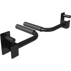 ER KANG Power Rack Cage Squat Rack Attachments-Fit 2.36"x 2.36" Tube with 1" Hole, 800LBS Capacity (1 Pair) - 1 of 4