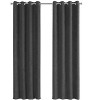 PAGED Set of 2 Micro Suede/Velvet Curtain Panel,Room Darkening,Window Curtain Panel with Grommet Top,Curtains for Living Room, Bedroom - 2 of 4