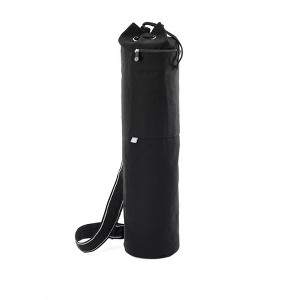 Merrithew Pilates and Yoga Canvas Mat Bag - Black - 1 of 3