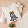 Simply Sage Market Lace Ghost Lightweight Garment Dyed Sweatshirt - 3 of 4
