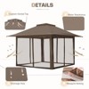 EAGLE PEAK Pop Up Gazebo with Mesh Netting - 4 of 4