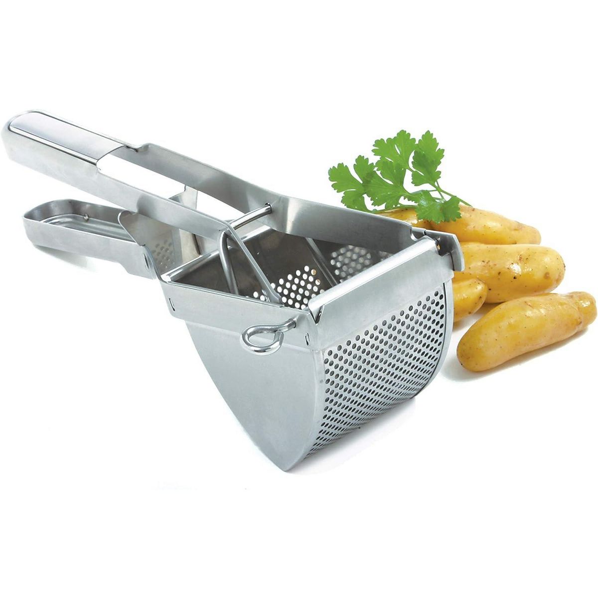 Norpro Stainless Steel Commercial Potato Ricer - 22oz Capacity - thumbnail 5