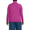 Lands' End Women's Long Sleeve Waffle Quarter Zip Pullover - 2 of 4