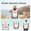 Nasitip Backpack Beach Chair, 330LB Portable Folding Chair with Storage Pouch & Cup Holder, Adjustable for Outdoor Travel - 4 of 4