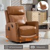 GlasFlength Massage Chairs Real Home Massage Chair Human Touch Massage Chairs Full Body Relax for Living Room, Orange, 30.6"*37.5"*41.6" - 4 of 4