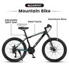RISOKEYS 26 Inch Suspension Mountain Bike,21 Speeds with Mechanical Disc Brakes, High-Carbon Steel Frame,for Trail Commuter City, - 4 of 4