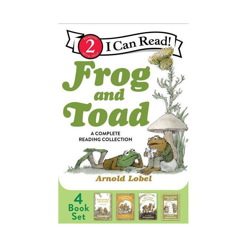 Frog and Toad: A Complete Reading Collection - (I Can Read Level 2) by  Arnold Lobel (Paperback), 1 of 2