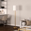 Hampton & Thyme Round Base Floor Lamp with Fabric Shade - 3 of 4