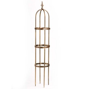 Plow & Hearth - Steel Powder-Coated Garden Obelisks - 1 of 2