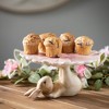 Sullivans 8" Ceramic Bunny & Flower Riser - 3 of 3