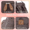 Dikaslon Diaper Bag Backpack with Portable Changing Pad, Pacifier Case and Stroller Straps - 4 of 4