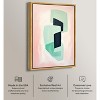 Art Remedy Jade with Magnets Contemporary Shapes Abstract Wall Art Framed - 3 of 4