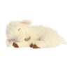 Aurora Medium Sleepy Lamb Miyoni Realistic Stuffed Animal White 10" - 3 of 4