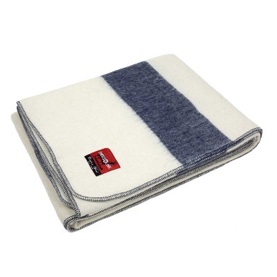 Swiss Link Military Surplus 60 x 82 Inch High Quality Insulated Breathable US Navy Reproduction 80 Percent Classic Wool Blanket