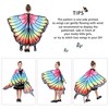 Magifire Butterfly Wings for Girls, Halloween Butterfly Wings, Kids Costume Butterfly Wings Rainbow - image 4 of 4