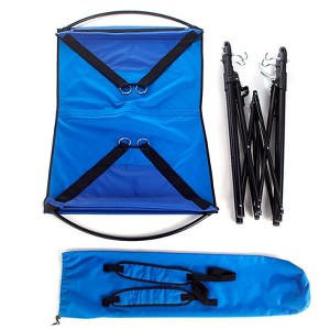 The Lakeside Collection Portable Folding Blue Hammock for Travel and Outdoor Camping - 1 of 4