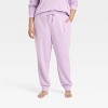 Women's Fleece Lounge Jogger Pants - Colsie™ - 2 of 3