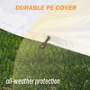 Large Metal Chicken Coop, Chicken Coop Run for Yard Outdoor Walk-in Hen House with Waterproof Cover, Farm Poultry Cage - 4 of 4