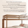 Bear Plywood Twin XL/Queen Bunk - 4 of 4