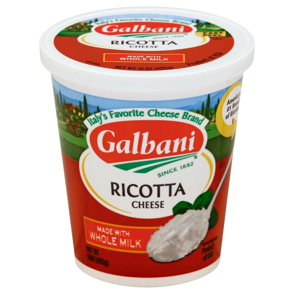 UPC 074030103000 Galbani Whole Milk Ricotta Cheese 15oz