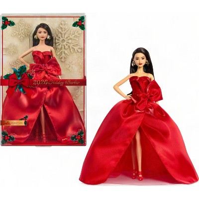 barbie doll red dress Holiday 2012 Barbie Collector Satin Gown Annual Noel Mattel From its humble beginnings in a tiny garage 80 years ago Red Hot Barbie Doll The