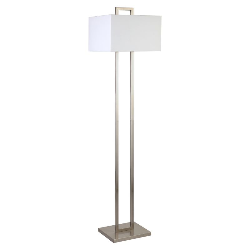 Hampton & Thyme 68" Tall Floor Lamp with Fabric Shade , 1 of 8