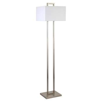 Hampton & Thyme 68" Tall Floor Lamp with Fabric Shade 