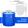 Fryer Grease Bucket, 10 Gallon Heavy Duty Oil Storage Container with Lid - Leak-Proof for Kitchens, Food Trucks - 2 of 4