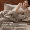 100% Washed Cotton Duvet Cover Minimalist Cotton Duvet Cover for All Seasons GentleSoft™ Plain Simple Bedding Set - 4 of 4