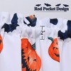 Halloween Kitchen Tier Curtains Decorative Curtains for Living Room Bedroom - 3 of 4
