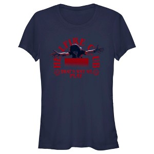 Juniors Womens Stranger Things Eddie Munson Hellfire Club That's Why We Play T-Shirt - 1 of 4