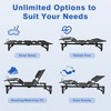 Adjustable Bed Base (Frame Only), Head and Foot Lift, Memory Positions, Zero Gravity-Black Queen - 3 of 4