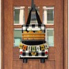 Briarwood Lane Door Hanger 18x12 Black Checkered Truck Burlap Fall For Fall Door Hanger - 2 of 2