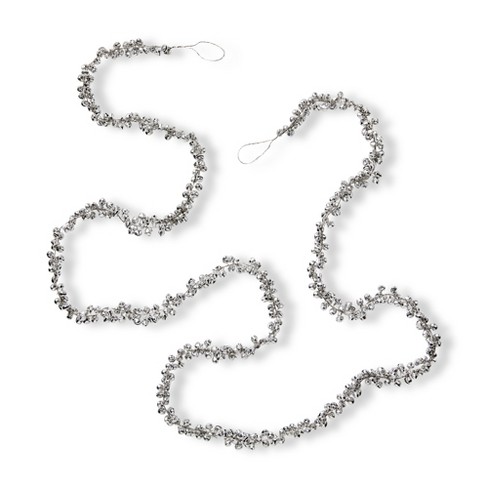 TAG Jingle Bell Garland Silver - image 1 of 2