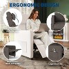 Recliner Chair w/ Charging Ports & Adjustable Backrest/Footrest - Living Room Recliner Sofa w/ Smooth Lift Mechanism - 4 of 4