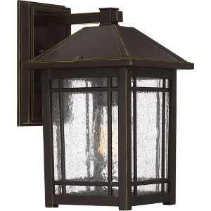 Quoizel Lighting Cedar Point 1 - Light Sconce in  Palladian Bronze - 1 of 4