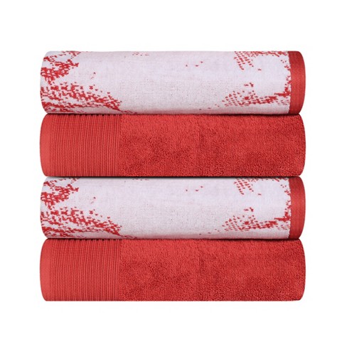 White Classic Luxury 100% Cotton Bath Towels Set Of 4 - 27x54 : Target