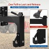 Coucheta 3 Point Quick Hitch, 3000 Lbs 3-Pt Attachments with 2" Receiver Hitch Adaptation to Category 1 & 2 Tractors with 5 Level Adjustable Bolt - 4 of 4