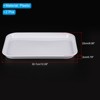 Unique Bargains Plastic Rectangle Reusable Fast Food Dining Areas Serving Trays - 2 of 4
