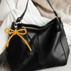 Unique Bargains PU Leather Bag Phone Charm Hanging Accessories Bow Keychains 4 Pcs - 4 of 4