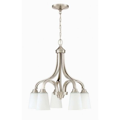 Craftmade Lighting Grace 5 - Light Chandelier in  Brushed Polished Nickel