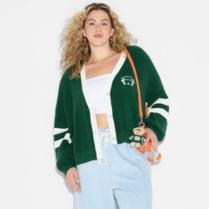 Women's Game Day V-Neck Button-Front Cardigan - Wild Fable™ - 1 of 3